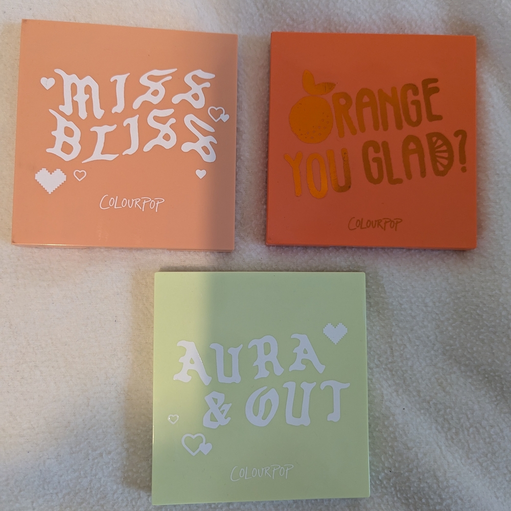 ColourPop Eyeshadow Palette Set
